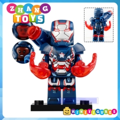 Đồ chơi Xếp hình Iron Man MK85 War Machine - Ant Man - Clint Barton Ronin - Happy Hogan Lego Minifigures Xinh X0265