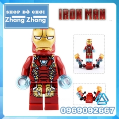 Đồ chơi Xếp hình phòng nghiên cứu Iron man Minifigures SY624