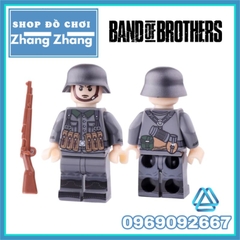 Đồ chơi xếp hình lính phát xít Đức trong thế chiến II Band of Brothers Minifigures JG001 004
