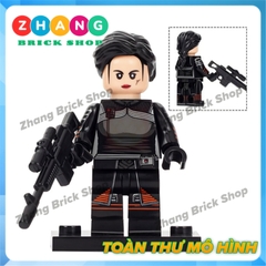 Đồ chơi xếp hình Star Wars gồm Peli Motto - Fennec Shard - Boba Fett - Greef Karga - Jango Fett Minifigures WM6122