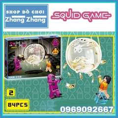 Đồ chơi xếp hình trò chơi con mực Squid Game Minifigures 82323