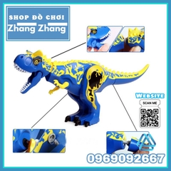 Đồ chơi xếp hình công viên khủng long Blue Carnotaurus trong Jurassic World YG77069-6