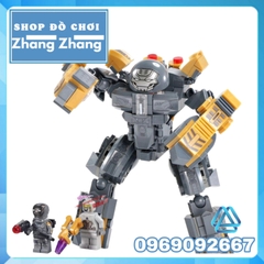 [327 hình] Xếp hình Iron Man Hulkbuster biến hình mới nhất 2020 siêu đẹp siêu rẻ Lego Minifigures SY1339