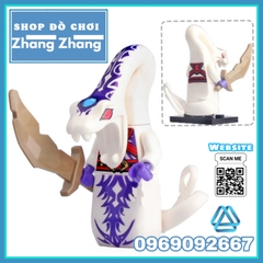 Xếp hình Ninjago Tộc rắn Chop rai Skales Acidicus Pythor Skalidor Bytar Rattla Fangdam Lego Minifigures Lele A025 032