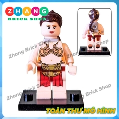 Xếp hình Star Wars Skywalker - Jinn - Leia Ahsoka - Savage - Protocol Droid - Windu - Padme Lego Minifigures Pogo PG8028