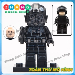 Xếp hình Star Wars Ki-Adi-Mundi - Rey - Moloch Luke Skywalker Imperial Pilot Rebel Trooper Lego Minifigures Pogo PG8116