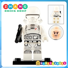 Xếp hình Star Wars Death Star Gunner - Kazuda Xiono - Knight of Ren Sith Trooper - Elrik Vonreg Lego Minifigures WM6083