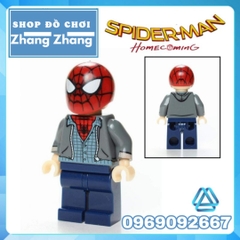 Xếp hình Người nhện trở về nhà Spider-man Homecoming Lego Minifigures Kopf KF1166 KF6090