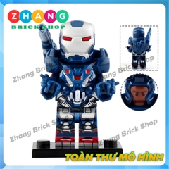 Xếp hình Avenger Thor Captain Marvel Ant man dr Strage  Wasp Scarnet Witch War Machine Iron Man Lego Minifigures Wm6063