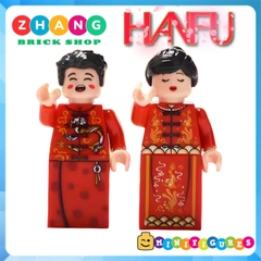 Đồ chơi xếp hình lễ phục cưới wedding Kimono Hanbok Hỷ phục các quốc gia Minifigures No 1602
