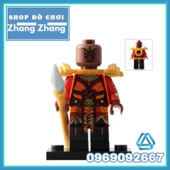 Xếp hình Avengers: Infinity War Ayo Pepper Groot Spider man War Machine Okoye Super Gaint Lego Minifigures Xinh X0194
