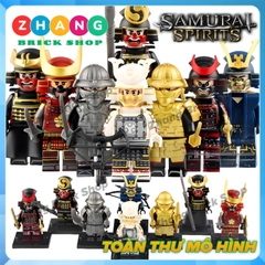 Đồ chơi Xếp hình Võ sĩ đạo cuối cùng The Last Samurai đầy đủ giáp phụ kiện đi kèm Lego Minifigures WM6090