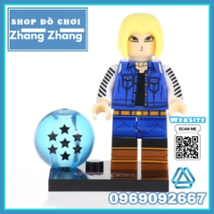 Xếp hình 7 viên ngọc rồng Dragon Ball Goku
- Krillin
- Fu
- Trunks - Android 13 - Vegeta Lego Minifigures Kopf KF6048