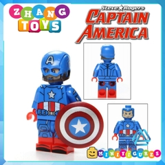 Xếp hình Captain America tuyển tập Siêu anh hùng mới nhất 2019 siêu đẹp siêu rẻ siêu hiếm Lego Minifigures Xinh X0236