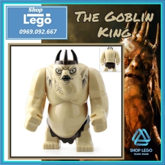 Xếp hình Vua của tộc yêu tinh The Goblin King trong The Lord of the Rings Lego Minifigures MG1016