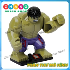 Đồ chơi Xếp hình Avengers Hulk
- Black Widow Captain America - Thor Iron man - Nick Fury Hawkeye Ultron  Minifigures Sy271