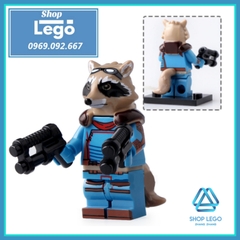 Xếp hình Avengers: Endgame Dr Strange Black Widow Hawkeye Pepper Rocket Raccoon Thor Captain Lego Minifigures Xinh X0256