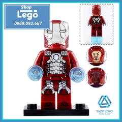 Xếp hình Tuyển tập Iron-man Thanos Warmachine  mk1 Lego Minifigures xinh X0252