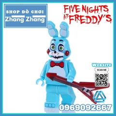 Xếp hình Chica - Bonnie - Foxy Spintraft - Freddy trong Five Night at Freddy Lego Minifigures WM6074
