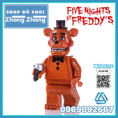 Xếp hình Chica - Bonnie - Foxy Spintraft - Freddy trong Five Night at Freddy Lego Minifigures WM6074