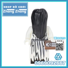Xếp hình The Ring Vòng tròn sinh tử Sadako Samara Lego Minifigures KOPF KF208 WM816