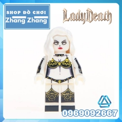 Xếp hình Lady Death Siêu anh hùng Marvel siêu hot 2019 mới nhất Lego Minifigures Wm wm377