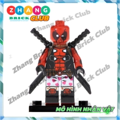 Mô hình nhân vật Deadpool Harley Quinn Robin Dr Strange Supergirl Dawnbreaker Dawn Flash POGO PG8164 Zhang Brick Shop
