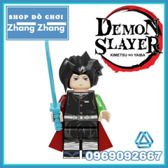 Xếp hình Agatsuma Zenitsu - Tanjiro Nezuko Kamado - Inosuke Hashibira trong Demon Slayer Lego Minifigures POGO PG8292
