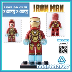 Xếp hình Iron man Ngưởi sắt trong biệt đội Avengers Lego Minifigures Sheng yuan Sy677