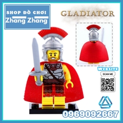 Đồ chơi Xếp hình tướng quân La Mã Commander General Gladiators Minifigures Xinh xh433