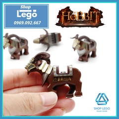 Xếp hình Sơn dương Bighorn Sheep Mount mãnh thú của người lùn trong The Hobbit Lego Minifigures Xinh XH1536