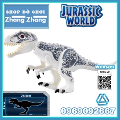 [29cm] Xếp hình Khủng long bạo chúa Indominus rex trong Công viên kỷ Jura - Jurassic Park Lego Minifigures Lele L033