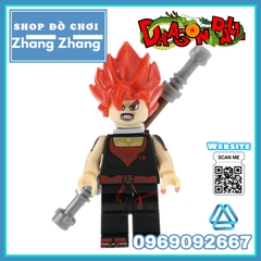Xếp hình Dragon Ball🐉Songoku Vegeta Bardock Gohan Tien Perfect Cell Majin Buu Bulma Lego Minifigures Kopf KF6030