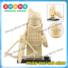 Xếp hình Đội quân đất nung Tần Thủy Hoàng Terra Cotta Warrior Lego Minifigures Koruit KT1089