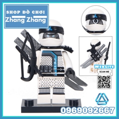 Xếp hình Ninjago Master Spinjitzu Harumi Samurai X Lego Minifigures LELE A001-008