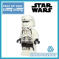 Đồ chơi xếp hình Star Wars Imperial Combat Driver Stormtrooper Chiến tranh giữa các vì sao Minifigures POGO PG654