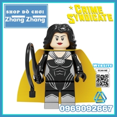 Xếp hình DC's Crime Syndicate Grid Power Ring Johnny Quick Superwoman Ultra Man Deathstorm Lego Minifigures Kopf KF6104