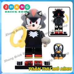 Đồ chơi lắp ráp Super Sonic Miles Prower Eggman Rogue The Bat Knuckles Amy Rose Shadow Minifigures KDL835 Zhang Brick