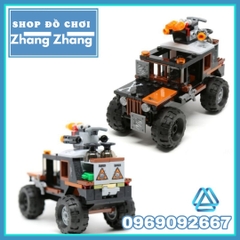 [179 hình] Xếp hình Crossbones Hazard Heist Falcon và Black Widow mới nhất Lego Minifigures Decool 7121