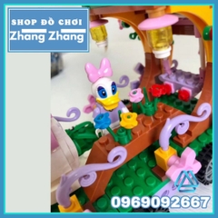 Xếp hình Xe diễu hành của vịt Daisy trong phim hoạt hình chuột Micky Lego Minifigures PRCK 69654