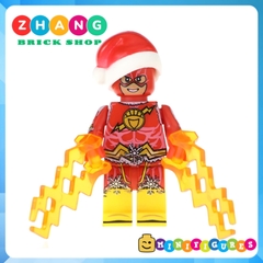 Xếp hình giáng sinh Hulk Deadpool Spider-Man Wolverine Supergirl Groot Marry Christmas Lego Minifigures POGO PG8185