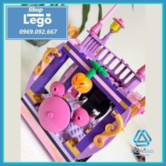 Xếp hình Xe diễu hành Minnie Mouse trong phim hoạt hình chuột Micky Lego Minifigures PRCK 69654