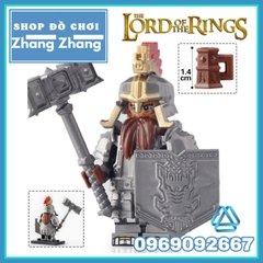 Xếp hình Lord of the Rings Dwarves Warriors Tộc chiến binh người lùn Hobbit Lego Minifigures

Koruit KT1040
