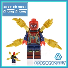 Xếp hình Avengers Infinity War Siêu anh hùng Marvel Lego Minifigures POGO PG8130