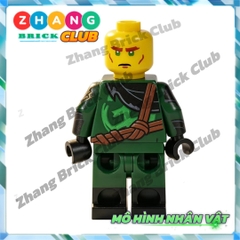 Mô hình nhân vật Ninja Dragon Rising 4 Mysterious Ronin Lloyd Zhang Brick Shop