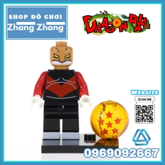 Xếp hình 7 viên ngọc rồng Dragon Ball Lego Minifigures Kopf KF6045