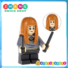 Xếp hình gồm Ron Weasley - Susan Bones - Harry Potter - Hermione Granger- Hagrid Lego Minifigures POGO PG8161