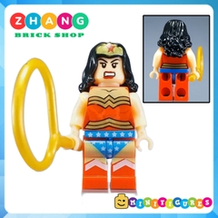 Xếp hình The Flash Wonder woman Catwoman Joker DeadPool Nick Fury Aquaman Cyclops DC Comics Lego Minifigures SY Sy178