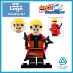 Xếp hình Hoshigaki Kisame - Senju Hashirama - Naruto Uzumaki mới nhất 2021 Lego Minifigures Kopf KDL806