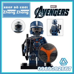 Xếp hình Yelena - Taskmaster - Black Widow - Iron Maiden - Red Guardian Lego Minifigures Xinh X0289